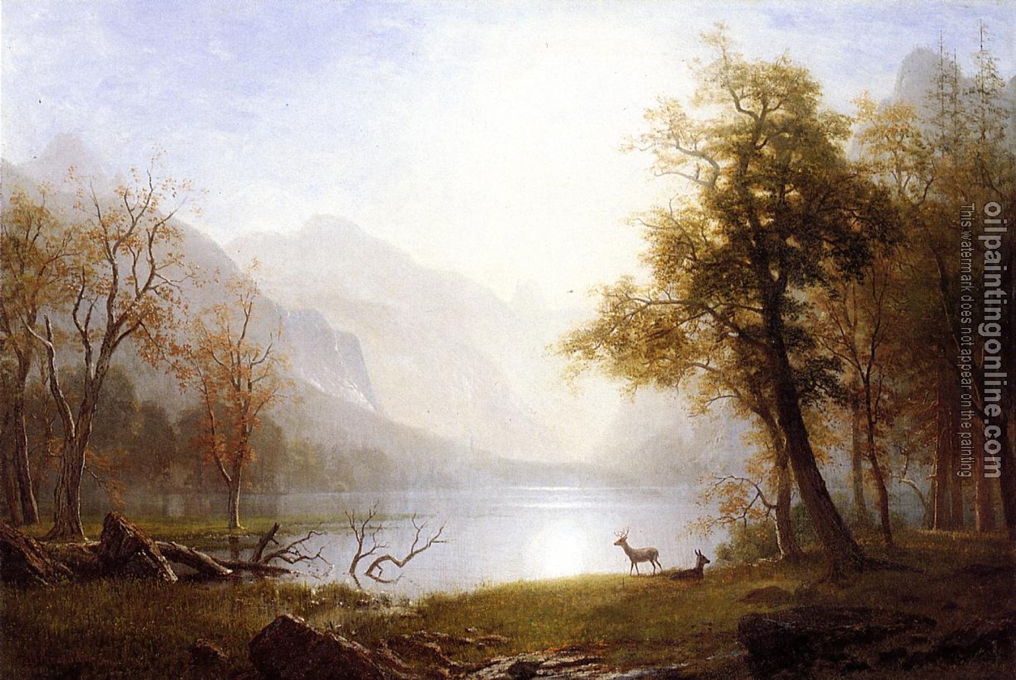 Bierstadt, Albert - Valley in Kings Canyon